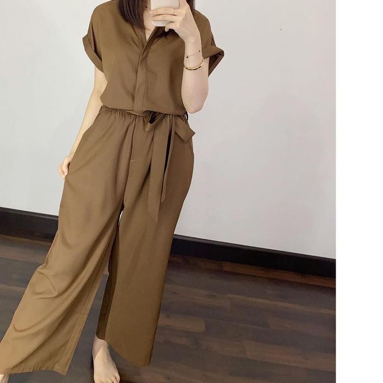 ✮ [ ] GARANSI Gisela Jumpsuit l Gisella JS Fashion Wanita Muslim ➩