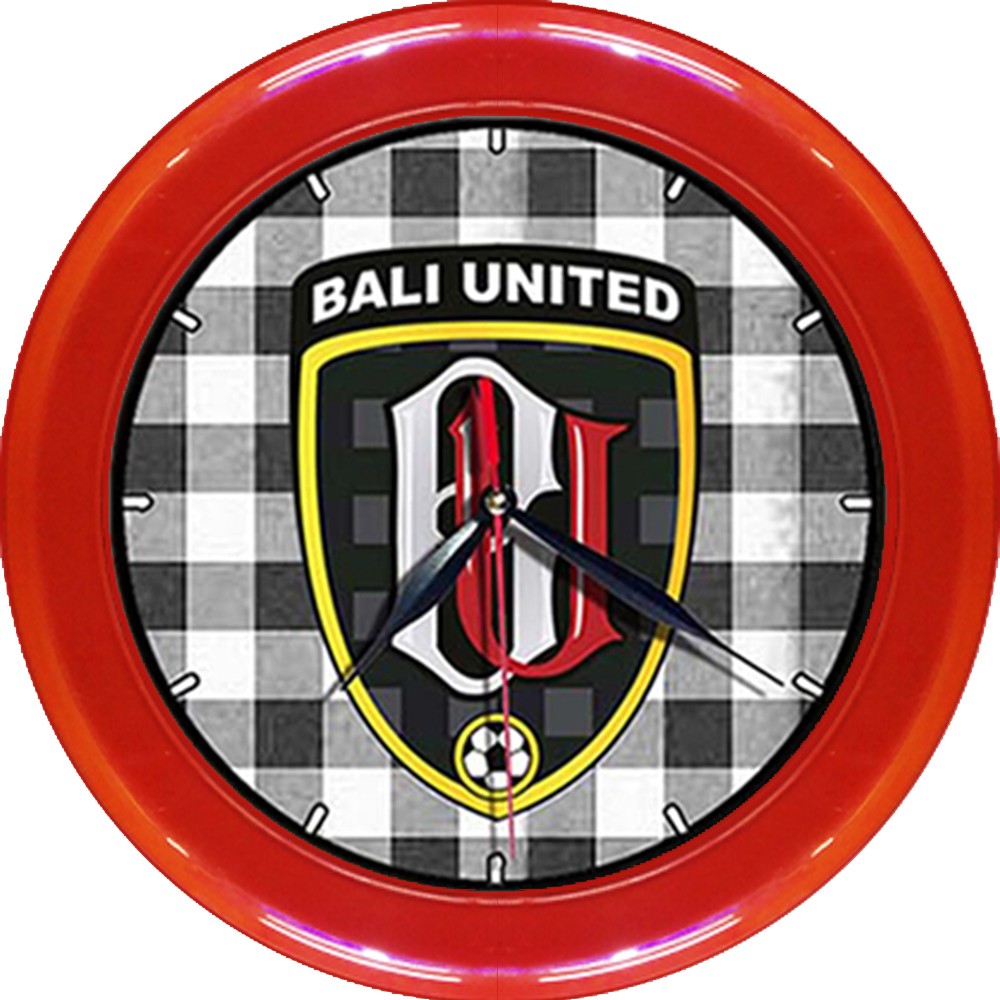 JAM DINDING BALI UNITED 2   (DIAMETER 30CM)