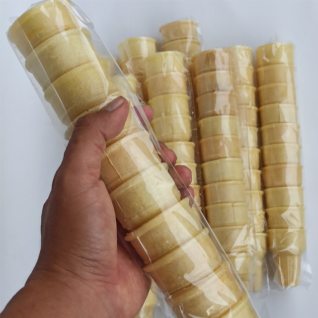Cone Ice Cream Kerupuk Cone Es Krim MCD,  1 Bungkus