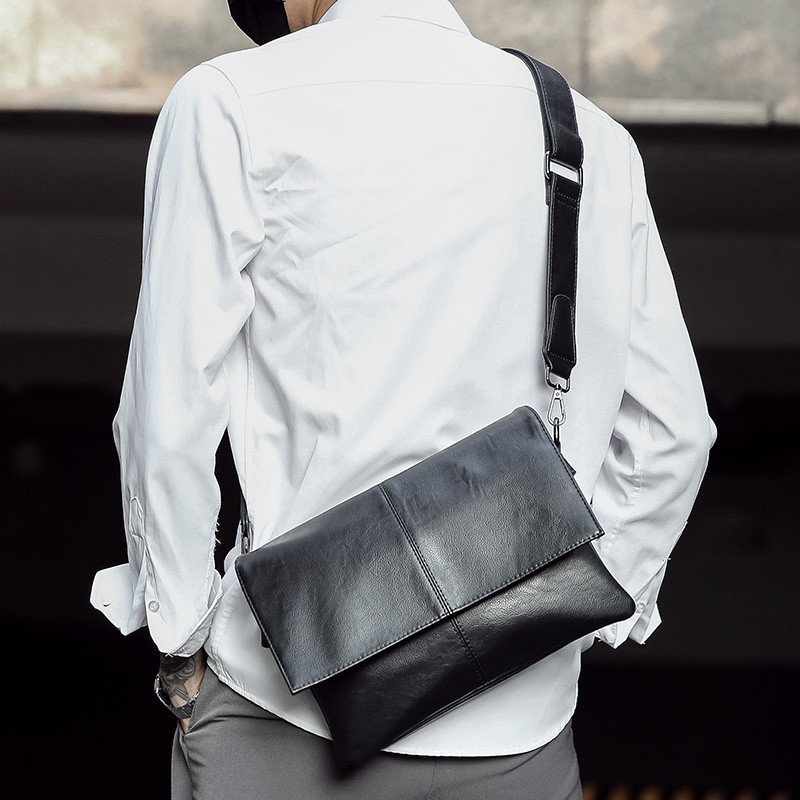 Tas selempang sekolah korea distro tebal anti air tactical L3V3 original dewasa kanvas branded brand