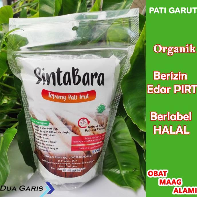 

TERMURAH Tepung Pati Garut Organik 500Gram / Pati Asam Lambung