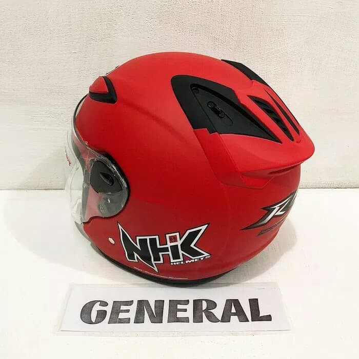 Helm NHK R6 Solid Merah