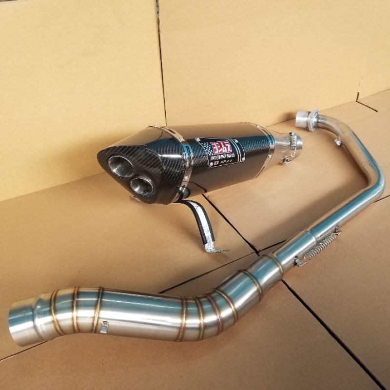 Knalpot Racing Yoshimura R11 Vixion R15 v2 v3 CBR CB Tiger MP Pulsar 200NS  Verza Byson Xabre GSX MX-1