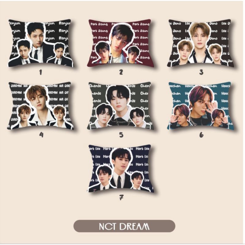 Sarung Bantal NCT DREAM Custom