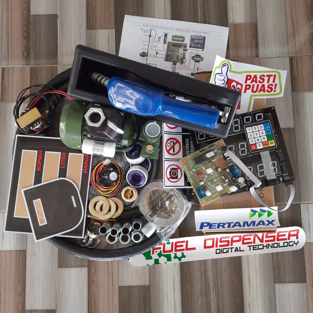Paket Fullset Sparepart Pom Mini Siap Rakit