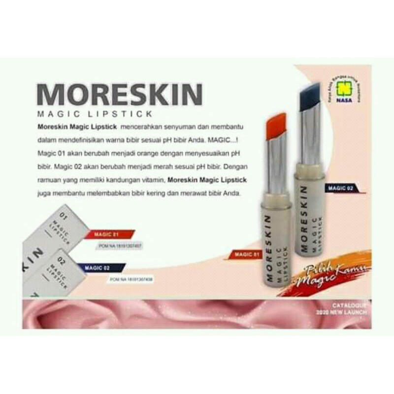 MORESKIN MAGIC LIPSTIK NASA