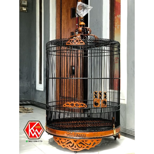 sangkar murai ukir krawangan no 2