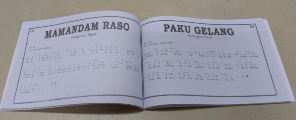 Buku Kumpulan lengkap lagu daerah