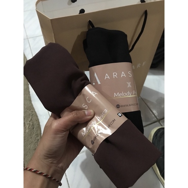 READY REAL STOK MELODYSCARF & REJECT SALE MELDOYSCARF BY ARASCARF, ARA SCARF MELODY SCARF