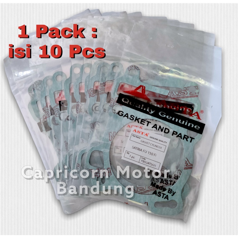 isi 10 Paking Gasket Blok Boring Bawah SATRIA FU INJECTION FI ASTA