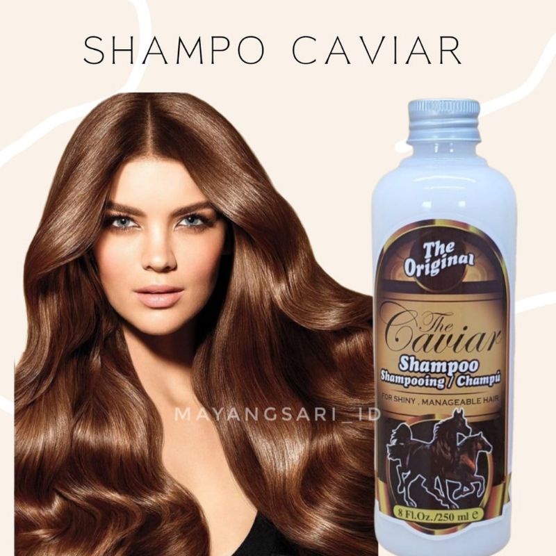 THE CAVIAR SHAMPOO - SHAMPO CAVIAR - SHAMPO KUDA