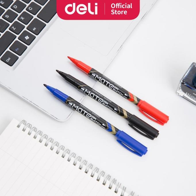 

BAYAR DITEMPAT Deli EU10420 (BOX) Permanent Marker/Spidol Permanen-2-Hitam 12 Pcs/PULPEN GEL/PULPEN LUCU/PULPEN 1 PACK/PENSIL WARNA/PENSIL 2B/PENGHAPUS JOYKO/PENGHAPUS LUCU/RAUTAN PENSIL PUTAR/RAUTAN ELEKTRIK/SPIDOL WARNA/SPIDOL PERMANEN/SPIDOL