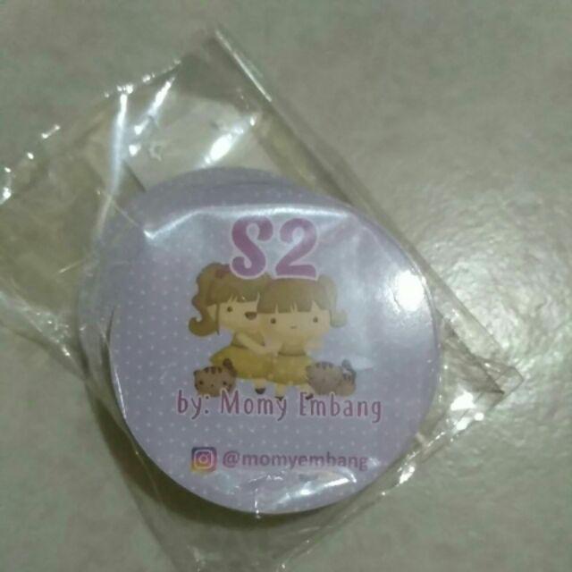 Stiker Lingkaran Syukuran 4 Bulanan