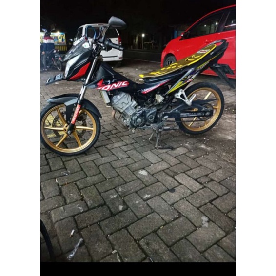 JOK SONIC LOBANG KULIT KARBON - JOK SONIC - JOK KARBON - JOK SLIM SONIC LUBANG