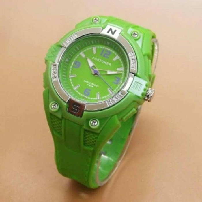 Jam Tangan Cewek - Fortuner - Jam Tangan Wanita Waterresist - Rubber