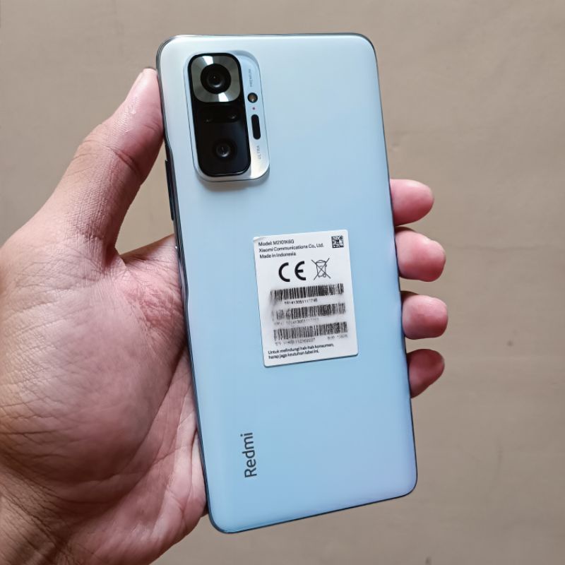 REDMI NOTE 10 PRO 8/128 BEKAS SECOND