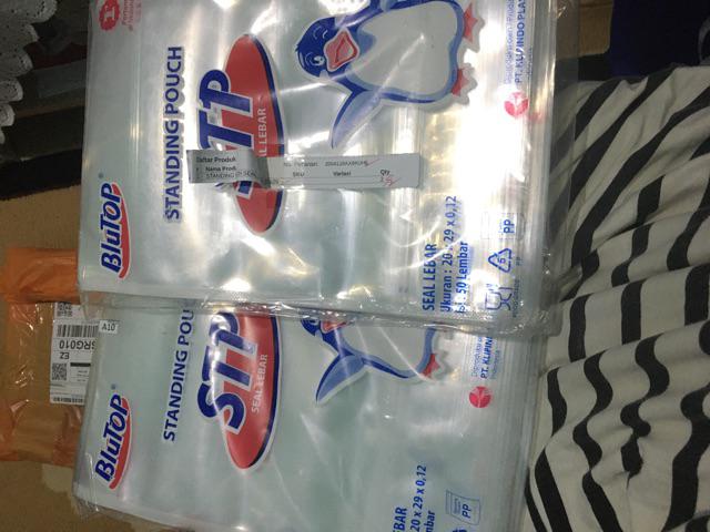 Standing Pouch Seal Lebar 20x29