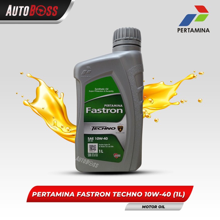 Pertamina - Fastron Techno 10W-40 10W40 Oil Oli Mobil Kemasan 1 Liter