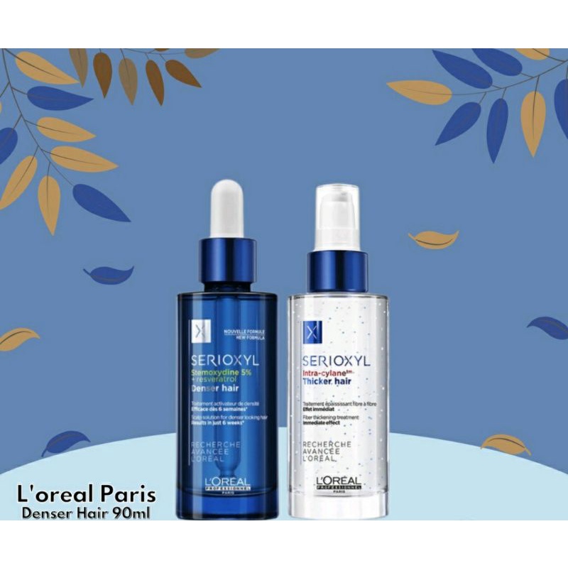 LOREAL PROFESSIONAL SERIE EXPERT SERIOXYL DENSER HAIR / THICKER HAIR 90ML / SERUM RONTOK / PELEBAT R