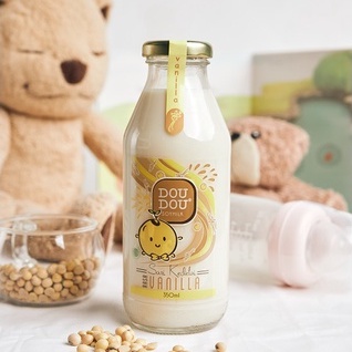 

DouDou Soymilk rasa Vanilla 350 ml