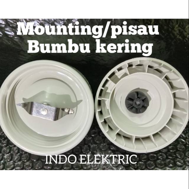 PISAU BUMBU KERING MOUNTING BLENDER NATIONAL MIYAKO SANEX  GMC DLL