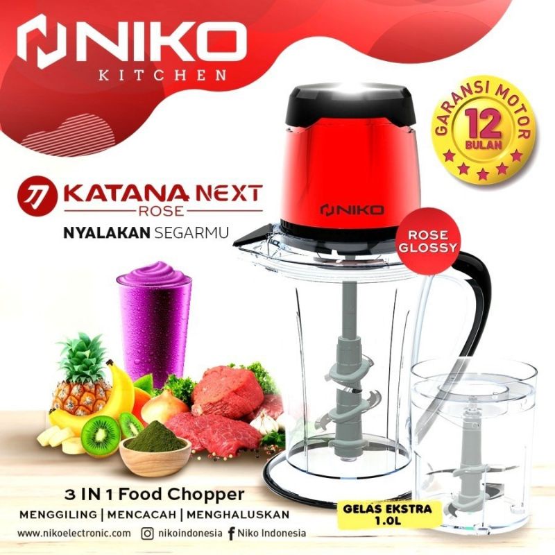 CHOPPER NIKO KATANA [GELAS/KACA]