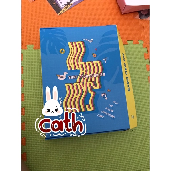 sharing itzy monthly kit no bad days surf your summer july edition