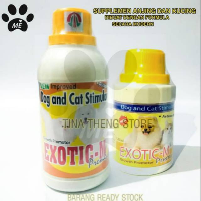 Vitamin Cat Dog &quot;GROWTH PROMOTOR 250ml&quot; Penambah Nafsu Makan