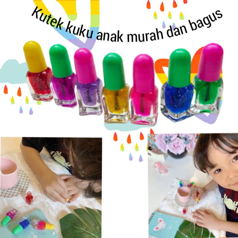 Mainan Kutek Anak / Cat Kuku Anak