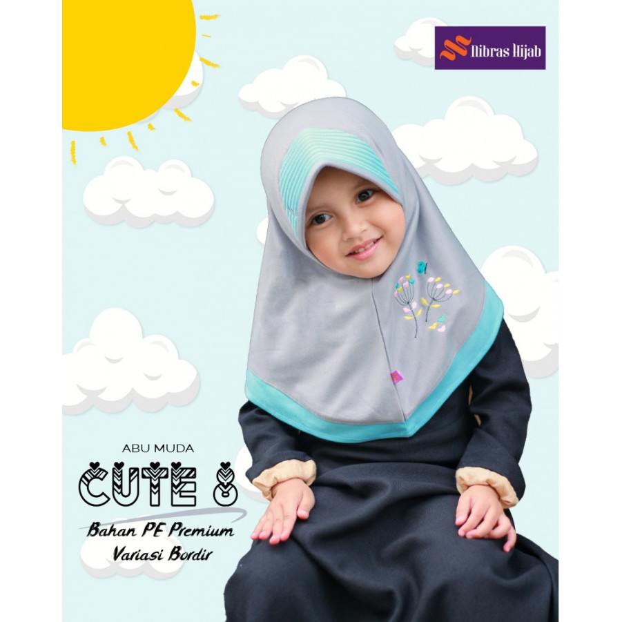 

HIJAB ANAK CUTE PAD 08