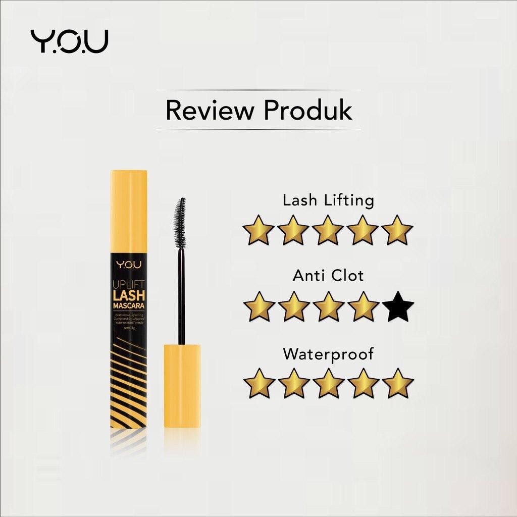 YOU Basic Collection Uplift Lash Mascara 7g [Water Resistant Formula] by YOU