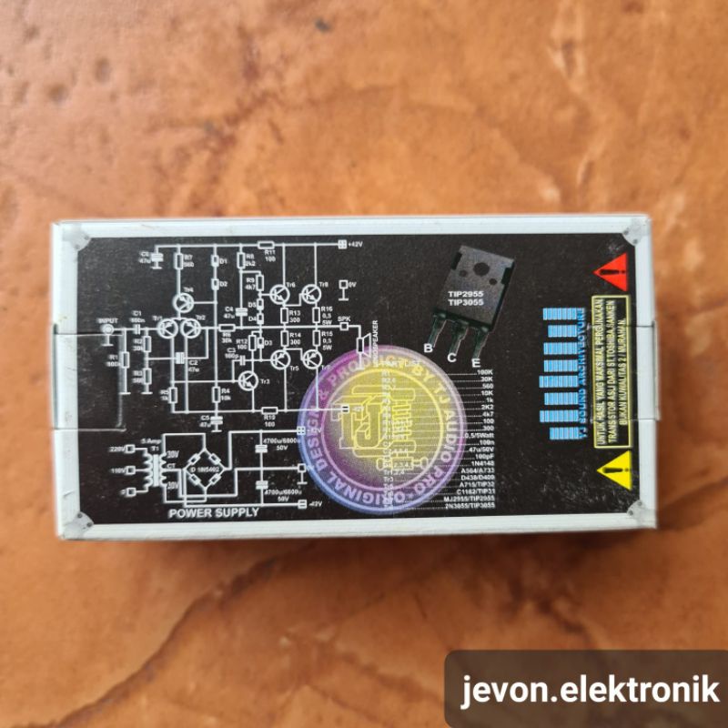 Driver 150 Watt Ocl Mono TIP Heavy Duty Power Amplifier TJ 150W