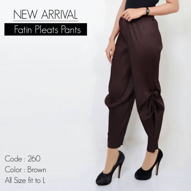 KULOT PLISKET  FATIN CELANA  PLISKET  260 PLEATS PANT KULOT 