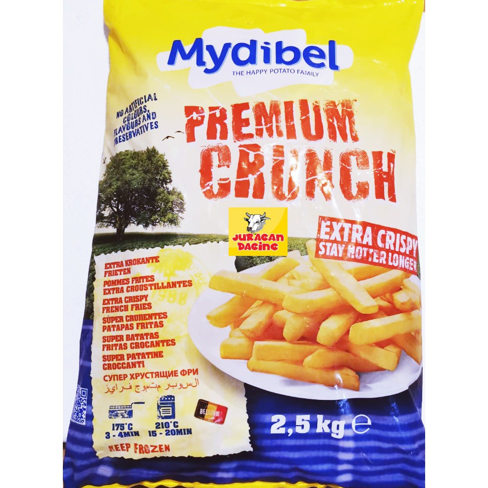 Kentang Mydibel Premium Crunch 2.5 Kg