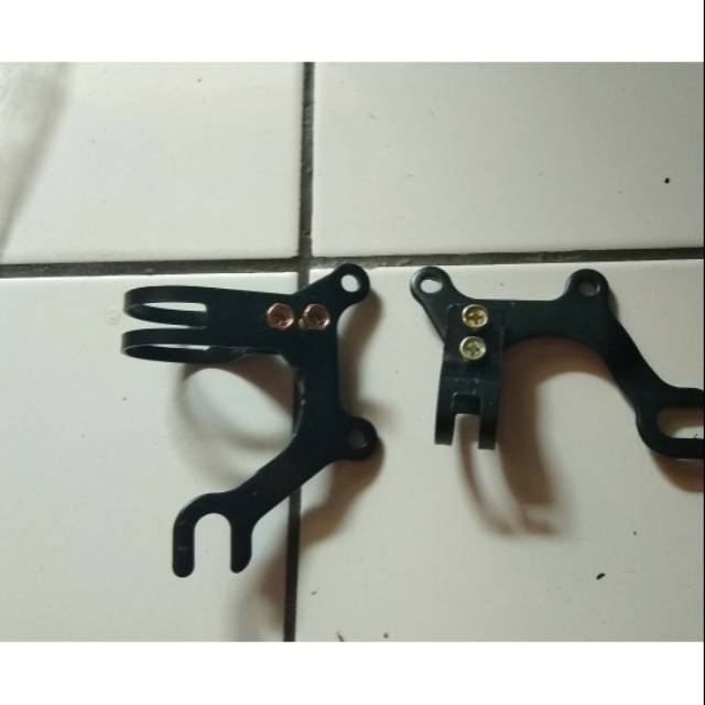 dudukan kepala rem cakram disc brake sepeda 22.2mm federal seli minion