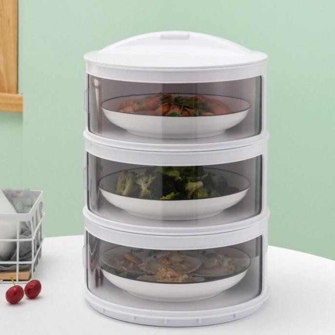 Hot Sale Food Storage Modern Tudung Saji 3 Susun Promo