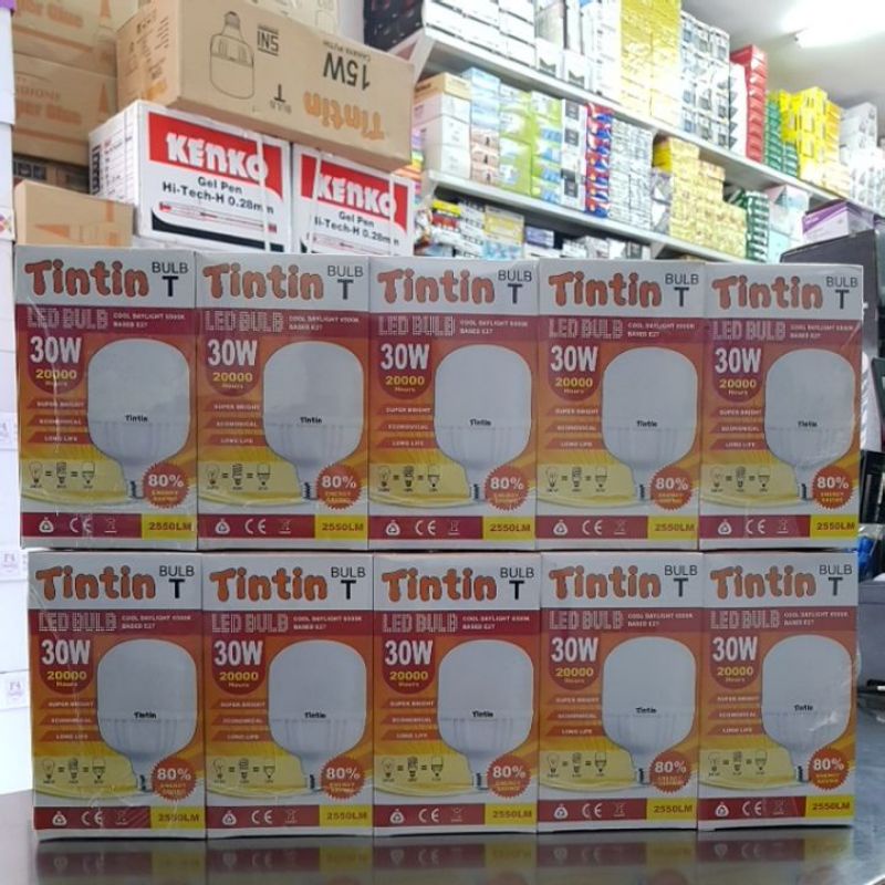 Lampu Tintin 30watt / Tintin 30w / Lampu LED Tintin 30 watt