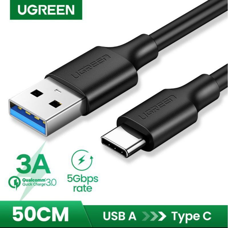 Ugreen Kabel Usb 3.0 to Type C 3A - Ugreen Kabel Data &amp; Charge Usb C