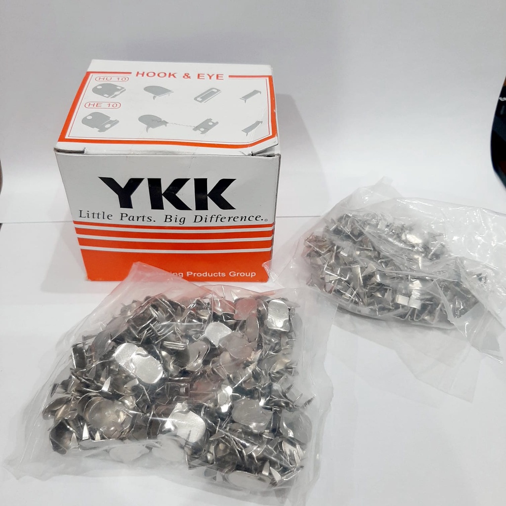 Hak HE YKK | Kancing Kait Tanam | Hak Tanam | Hak HE YKK Tanam Ketok | Kancing Kait Celana Pria | Ha