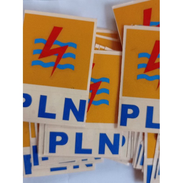 

STICKER LOGO PLN STICKER CUTTING 6.5CM