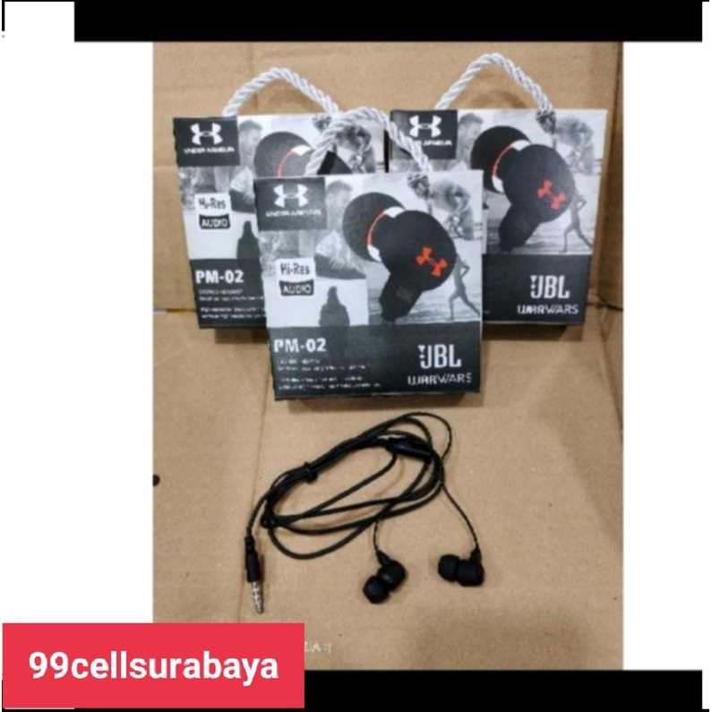 headset PM02 handsfree PM-02 Earphone high Quality Mega bass