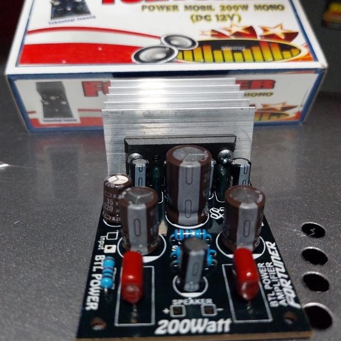 Oke Price.. kit power MOBIL 12V BTL 200 WATT FORTUNER