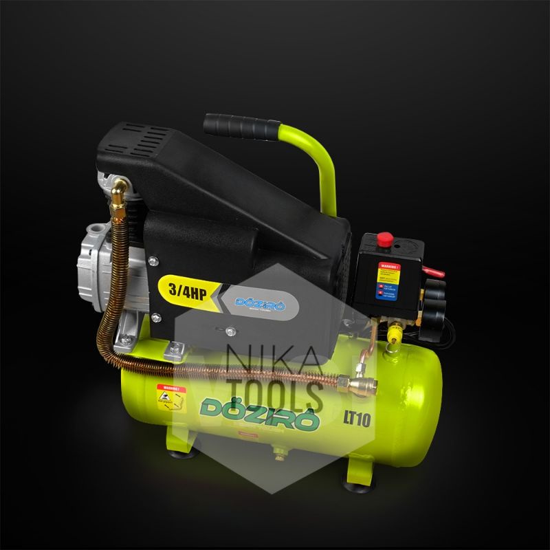 Compressor 3/4 Hp Oli 10L Doziro Kompresor Angin Portable
