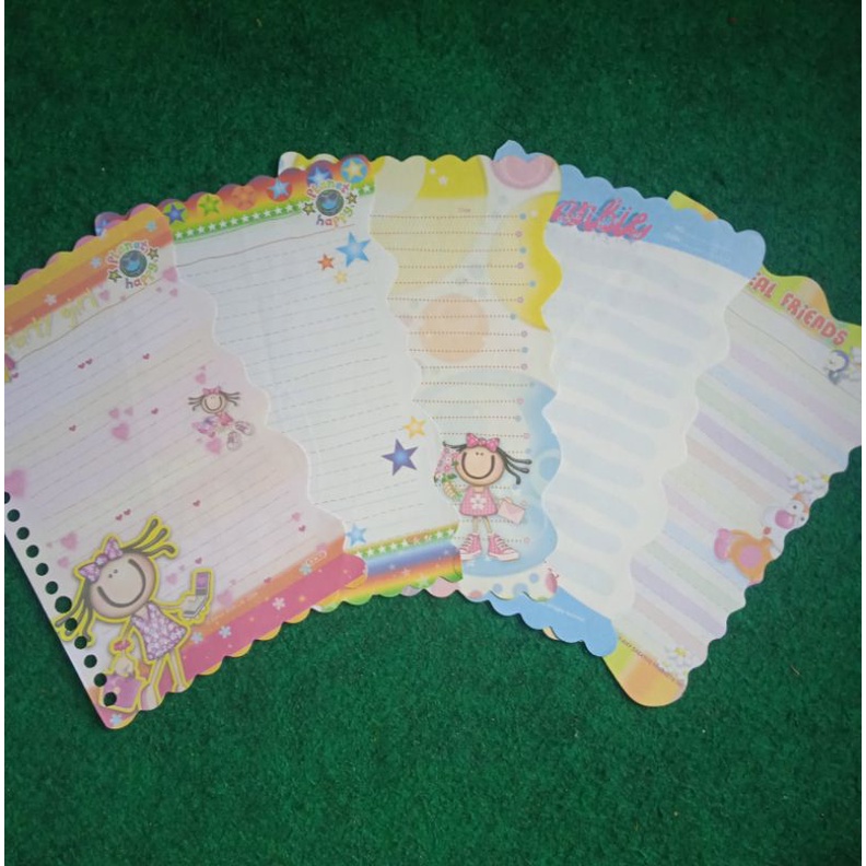 

Isi binder ecer Kiky berbentuk