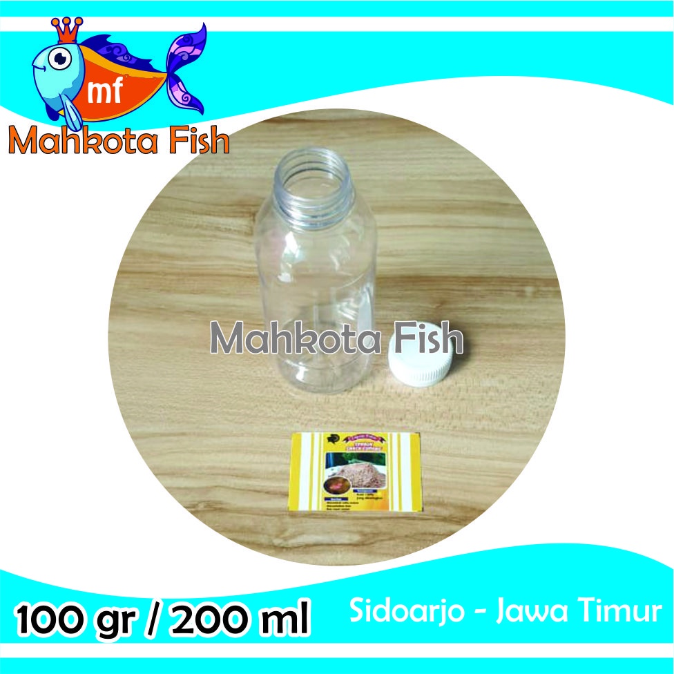 Botol Snack Cupang | Botol Repack 100 gr / 200 ml Snack Cupang | Snack Cupang