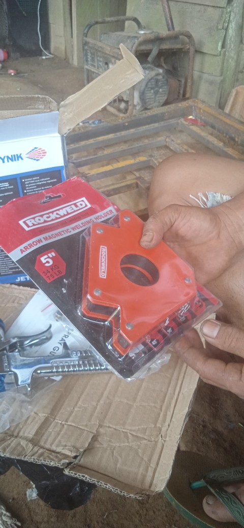 Rockweld Siku Magnet 5 Inch 75 Lbs - Smart Welding Arrow Las