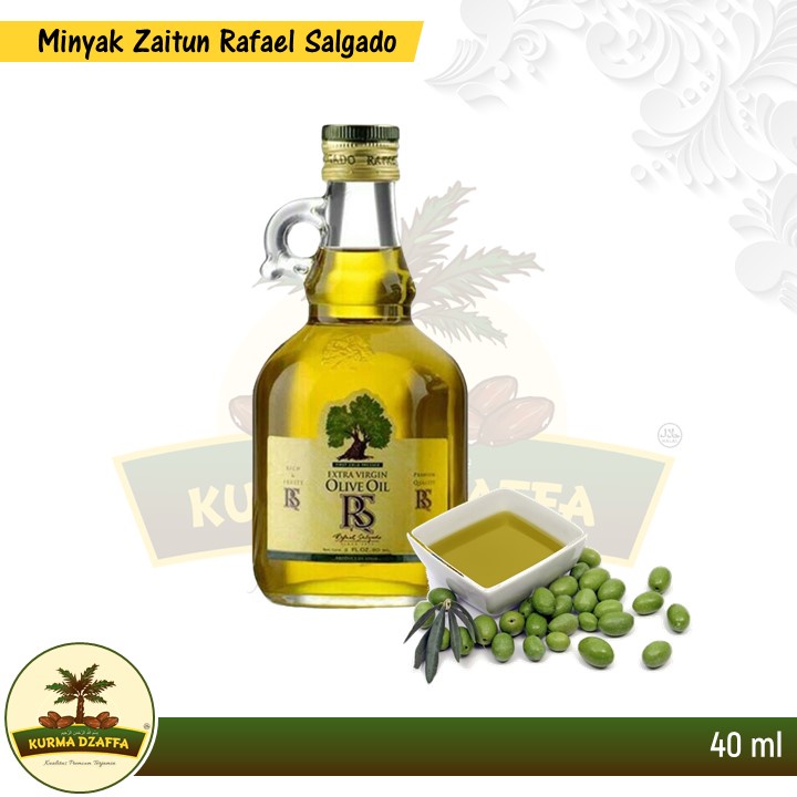 

Minyak Zaitun/Extra Virgin Olive Oil RS Salgado 40 ml