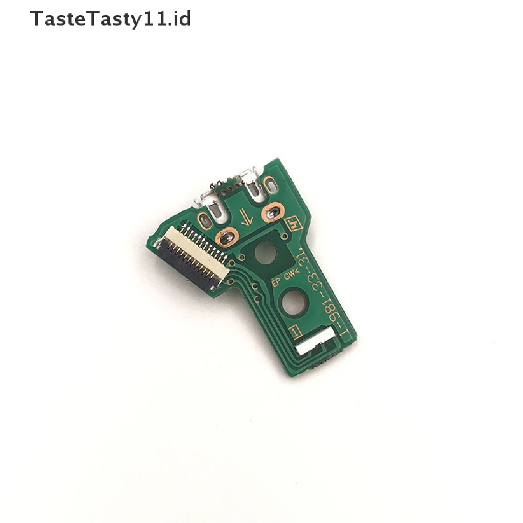 (TasteTasty) Soket Port Charging USB 12 Pin Untuk Controller PS4