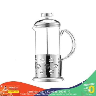 (BISA COD) RVOSTR  French Press Coffee Maker Pot 350ml - KG72I