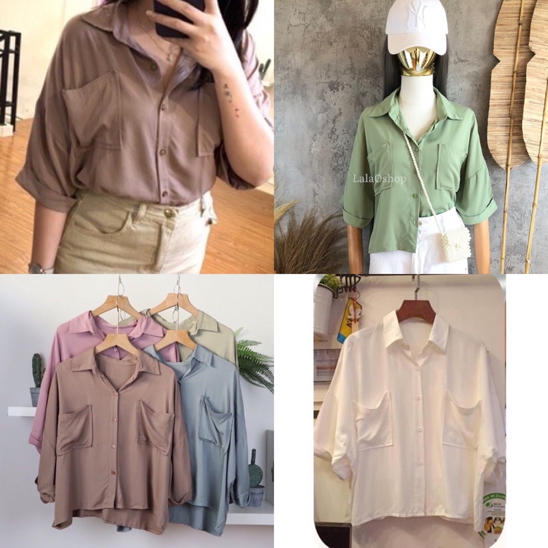 Avena Pocket Crop Shirt